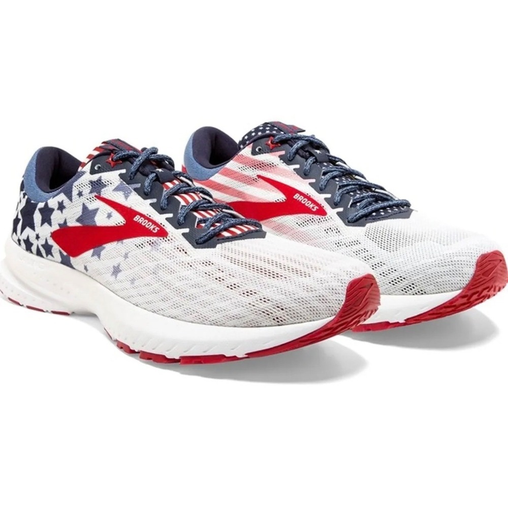Brooks Launch 6 Old Glory Running Shoes Mens 11.5 Stars Stripes